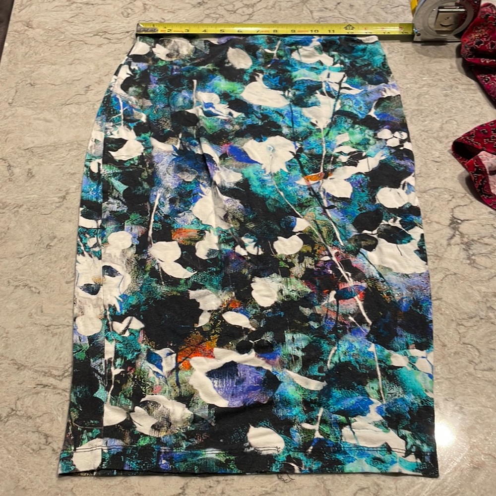Topshop multi floral skirt 🍃🍁💐